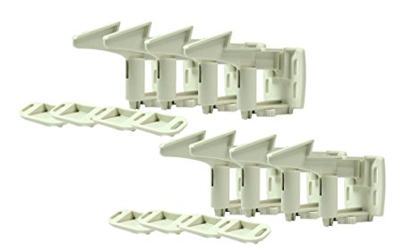 KidCo Spring Action Cabinet Lock 8-pack