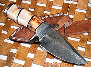 Custom Handmade Damascus Steel knife (59-40)
