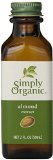 Simply Organic Almond Extract Certified Organic 2-Ounce Container