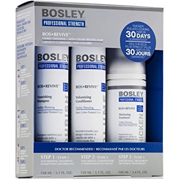 Bosley Revive Starter Pack for Visibly Thinning / Non Color-treated Hair