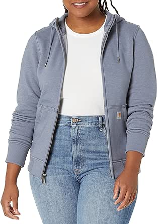 Carhartt Women's Relaxed Fit Midweight Full-Zip Sweatshirt