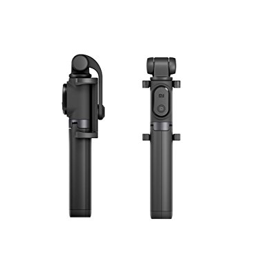 Xiaomi Selfie Stick, OLLIVAN Wired Portable Monopod Extendable Handheld Tripod Holder for iPhone/Xiaomi/Huawei/Asus IOS Android Phone (Black)