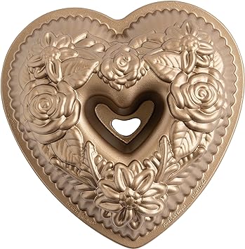 Nordic Ware Floral Heart Bundt