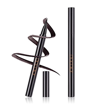 Docolor Waterproof Eyeliner Pen Super Slim Lasting Liquid Eyeliner Eye Liner Gel Brown