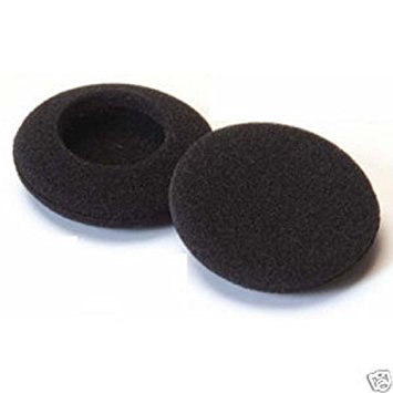 2 PACK Replacement Foam Black Earpads for GRADO SR SR60 SR80 SR125 - Will Fit Most Headphone Foam Ear Pad Cushion Covers (80mm) From Gadget Zoo