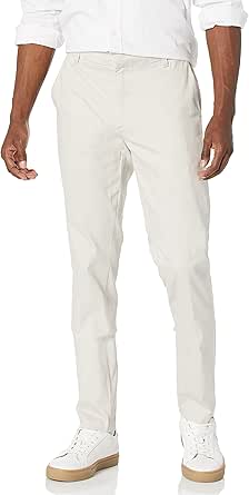 Amazon Essentials Men's Slim-Fit Wrinkle-Resistant Flat-Front Stretch Chino Pant