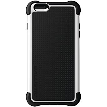 Ballistic Tough Jacket Maxx with Holster for iPhone 6 Plus 5.5-Inch - Retail Packaging - Black/White