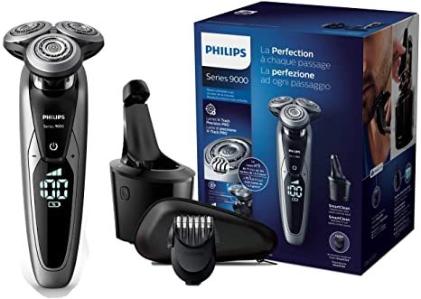 Philips 9000 Series S9711 / 32 Wet & Dry Electric Shaver with Precision Blades