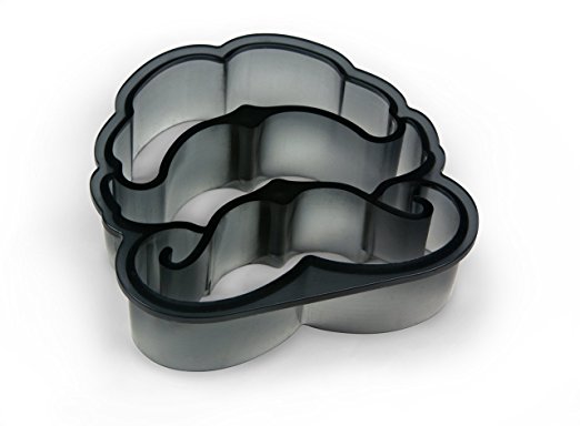 Fred CRUSTACHE Mustache Shaped Crust Cutter