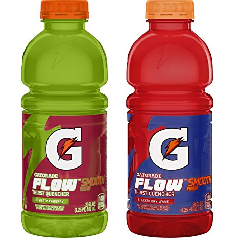 Gatorade Flow Thirst Quencher Variety Pack, 20 Ounce Bottles, 12 Count