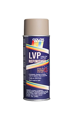 ColorBond (119) Ford Black LVP Leather, Vinyl & Hard Plastic Refinisher Spray Paint - 12 oz.