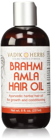 Vadik Herbs Brahmi-Amla Oil - 8 oz