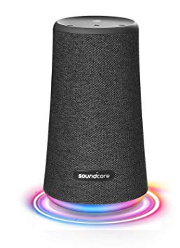 Anker A3162 Soundcore Flare  Black Portable Bluetooth 360 Speaker All-Round Sound, Enhanced Bass & Ambient LED Light