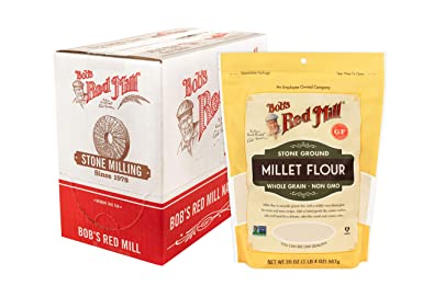 Bob's Red Mill Millet Flour, 22 Oz (Pack Of 4)