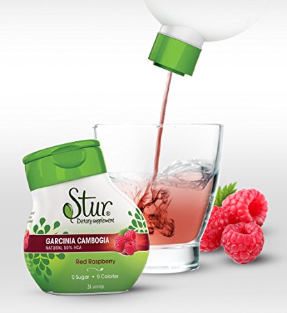 Hunger Control (5pck) Red Raspberry – Delicious liquid drink mix, makes 120 servings – 100% Natural liquid Garcinia Cambogia to naturally curb your appetite – take with meals or snacks – Sugar-Free, Calorie-Free – Real Fruit Flavors. **Family Business, Happiness Guaranteed, You will Love Stur**