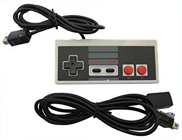 CONTROLLER GAMEPAD   6' FOOT FT EXTENSION CABLE FOR FOR NES CLASSIC MINI EDITION VIDEO GAME SYSTEM