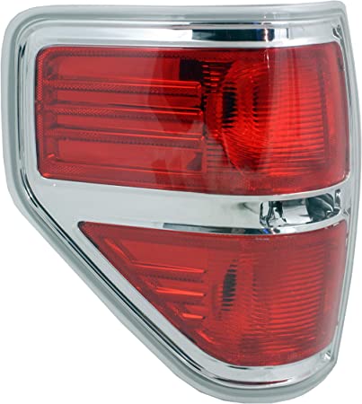 Garage-Pro Tail Light Compatible with FORD F-150 2009-2014 LH Lens and Housing Styleside - CAPA