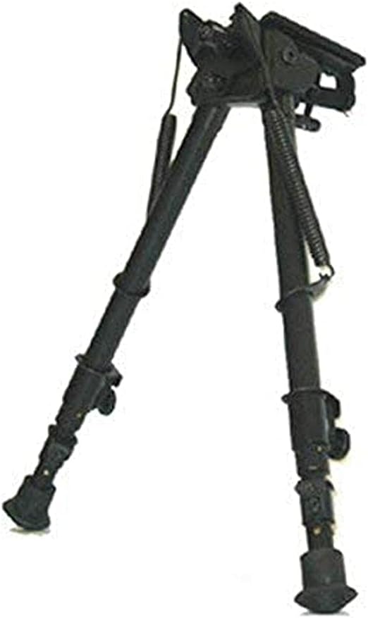 Harris Engineering 1A225C Solid Base 13.5 - 27-Inch BiPod , Black