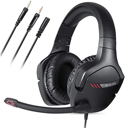 Glolink Black Stingers Gaming Headset for PC Xbox One