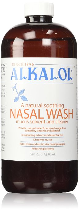 Alkalol Company Mucus Solvent and Cleaner, 16 Fluid Ounce