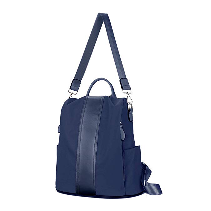 Women Cute Fashion Backpack Nylon Casual Daypack Schoolbag Anti-theft Travel Bag