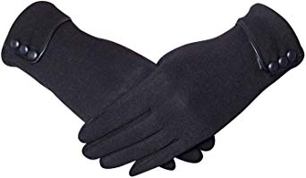 Justay Winter Gloves for Women Cold Weather Touch Screen Gloves Warm Fleece Lined Thick Phone Texting Gloves Gifts