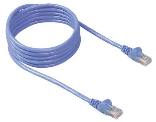 Belkin RJ45 CAT 5e Snagless Molded Patch Cable (3 Feet, Blue)