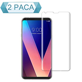 BBInfinite [2-Pack]LG V35 ThinQ Screen Protector 9H Hardness/Anti-Scratch/Anti-Bubble/3D Curved/High Definition/Ultra Screen Protector for LG V35 ThinQ LG V30/V30S ThinQ/V30S  ThinQ Screen Protector