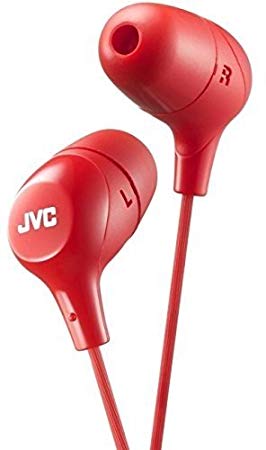 JVC Marshmallow Memory Foam Earbud Red (HAFX38R)