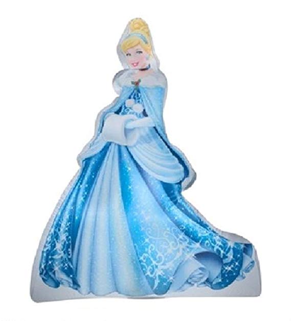 Christmas Inflatable 5' LED Disney Princess Cinderella Outdoor Yard Decoration