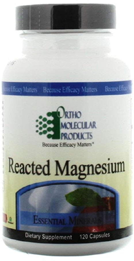 Ortho Molecular - Reacted Magnesium- 120 Capsules