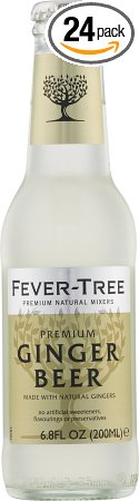 Fever-Tree Premium Ginger Beer, 6.8 Ounce Glass Bottles (Pack of 24)