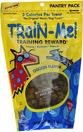3PACK Crazy Dog TrainMe Training Treats Chicken Flavor (3 lb)