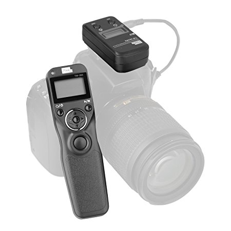pangshi PIXEL LCD Wireless Shutter Release Timer Remote Control for Canon T5i T4i T2i T1i XT XTi XS XSi 60D G16 G15 G12 G11 G10 G1X 70D 60Da 60D T6s T6i T3i T5 T3 760D 100D 550D 1100D DSLR Camera