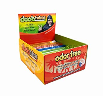 Doob Tubes - Small Airtight Packaging Tubes - 1 Box/25 Tubes