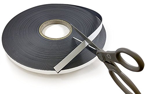 Self Adhesive Flexible Magnetic Tape 100' Length! (1")