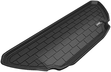 3D MAXpider Tesla Model X 2016-2020 Custom Fit All-Weather Cargo Liner Car Trunk Mat (Black)