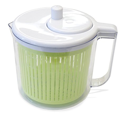 The Sharper Image® Single Serving Salad Spinner with Measuring Cup (2.5 Quart)