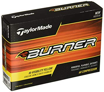 TaylorMade Golf 2017 Burner Golf Balls (One Dozen)