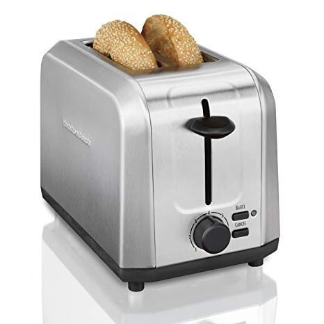 Hamilton-Beach 22911 Brushed Stainless Steel 2 Slice Toaster