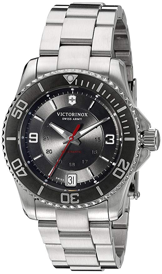 Victorinox Men's 'Maverick' Swiss Automatic Stainless Steel Casual Watch