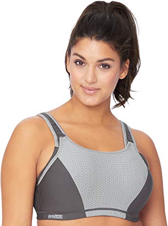 Glamorise Women's Full Figure Elite Performance Adjustable Wonderwire Sports Bra #9167