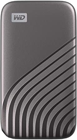 WD 500GB My Passport SSD External Portable Drive, Gray, Up to 1,050 MB/s - WDBAGF5000AGY-WESN