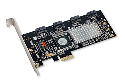 Syba  PCI Express SATA II 4 x Ports RAID Controller Card SY-PEX40008