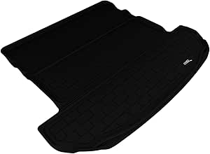 3D MAXpider Custom Fit Kagu Cargo Liner (Black) Compatible with Kia Sorento 7-Seats 2016-2020 - Cargo Liner