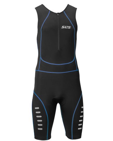Triathlon SLS3 Mens Tri Suit - 1 Pocket Skinsuit Trisuit - Black