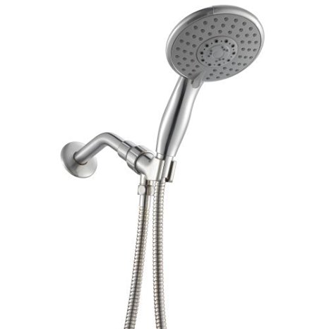 Ana Bath MSS5010BN 5 Inch 5 Function Handheld Shower System, PVD Brushed Nickel Finish