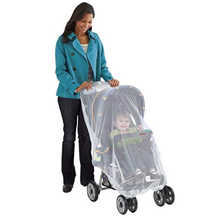 Nuby Stroller and Carrier Netting, White