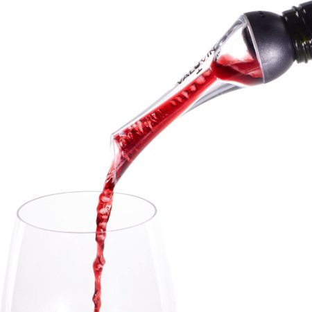 Wine Aerator Pourer - Best Wine Aerator Decanter - Red Wine Aerator and Decanter - Best Aerating Pourer - Enhance the Flavor Intensity and Texture of Your Wine - eGuide included - 90 Day Guarantee