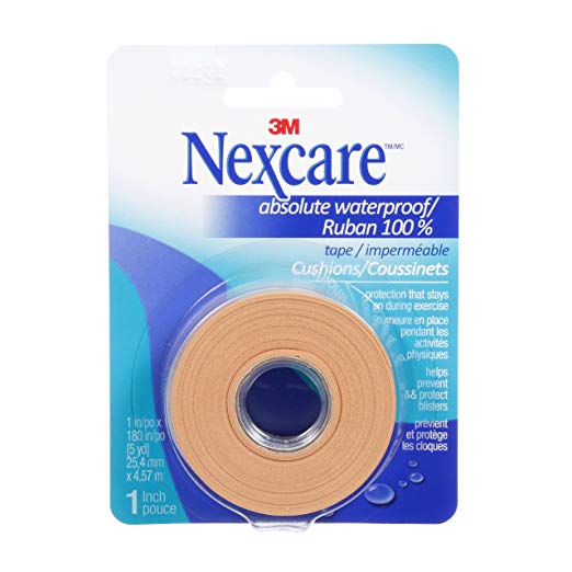 Nexcare Absolute Waterproof Tape, 25.4mm x 4.57m